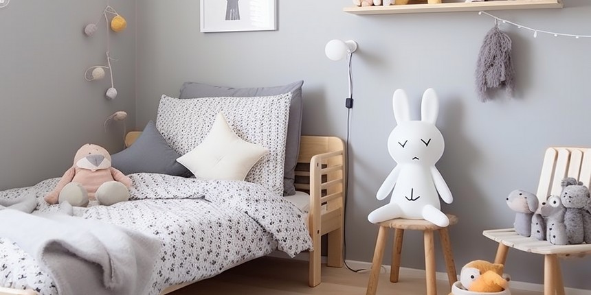 It's Scandinavian Time girl kids bedroom ideas