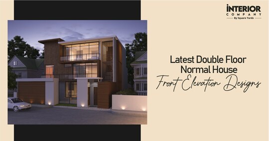 30+ Top Double Floor Front Elevation Design: Modern Ideas According To Indian Plot Size And Style