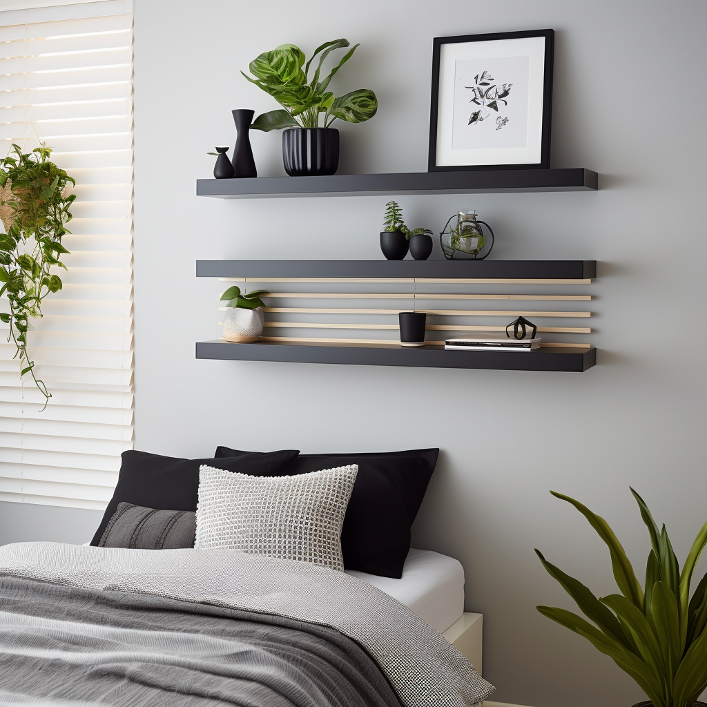 Make a Slat Wall- Modern Bedroom Wall Design