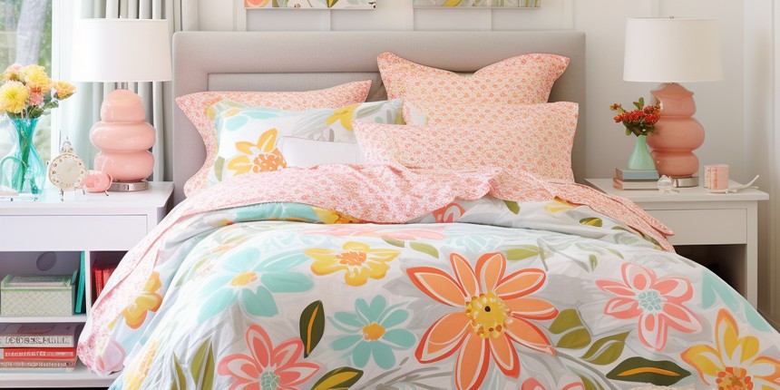 Make It Floral girl kids bedroom ideas