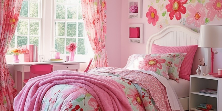 Make It Floral girls room ideas