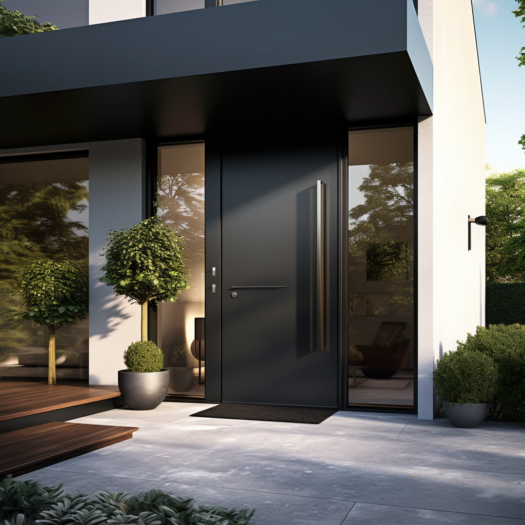 Modern Elegance - Aluminium Door Design