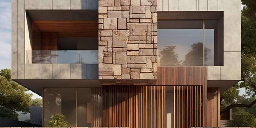 Modern House Front Elevation Tile Designs Granite Wall home elevation Tile