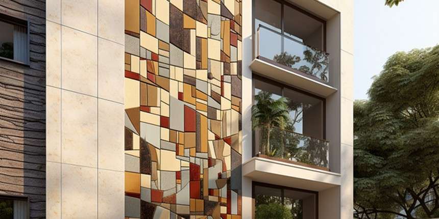 Mosaic Wall Tiles for Elevation wall tiles design