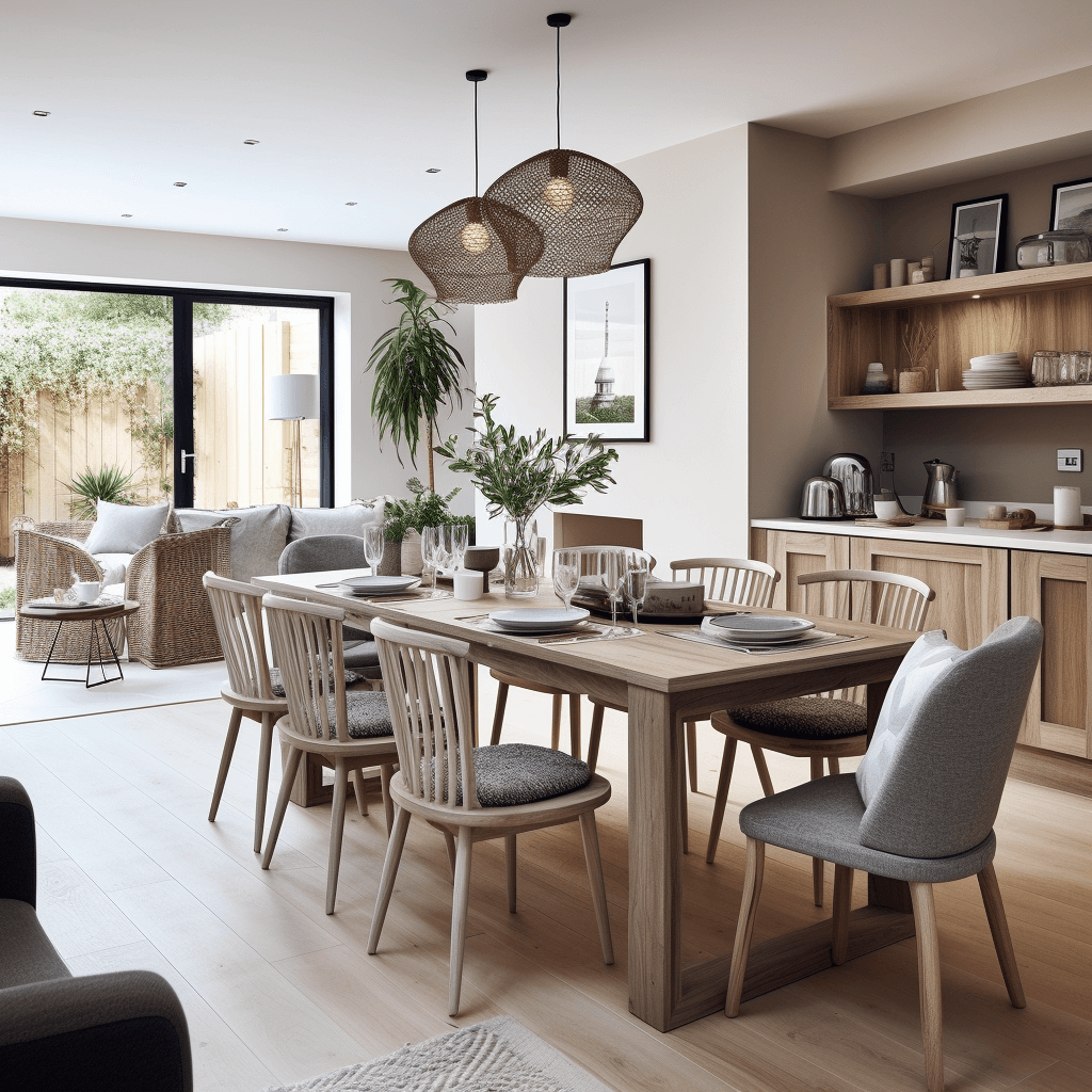 Open-plan Dining- Small Breakfast Room Ideas