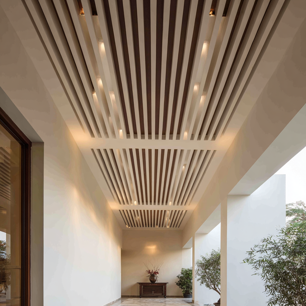 POP Plus Minus Design for Porch- Symmetrical Patterns