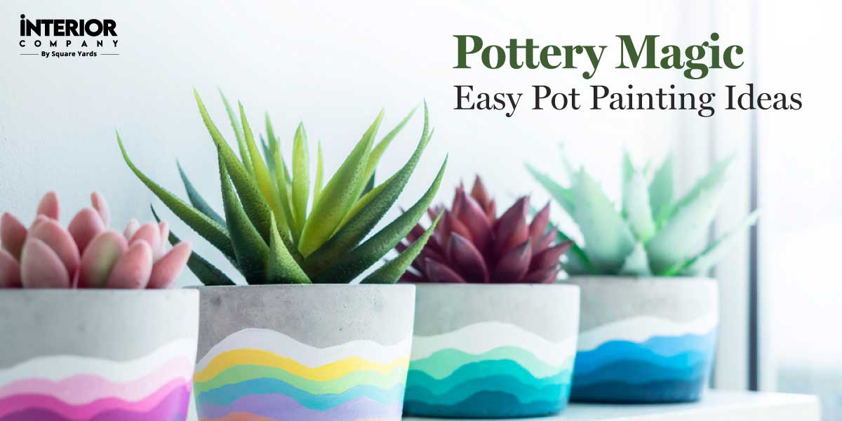 Pottery Magic Easy Pot Painting Ideas