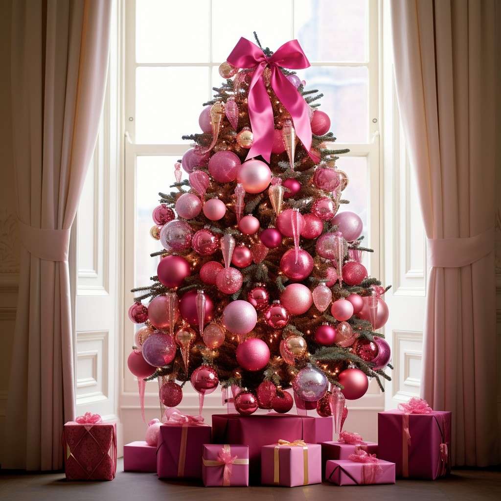 Pretty in Pink Creative Christmas Tree Theme
