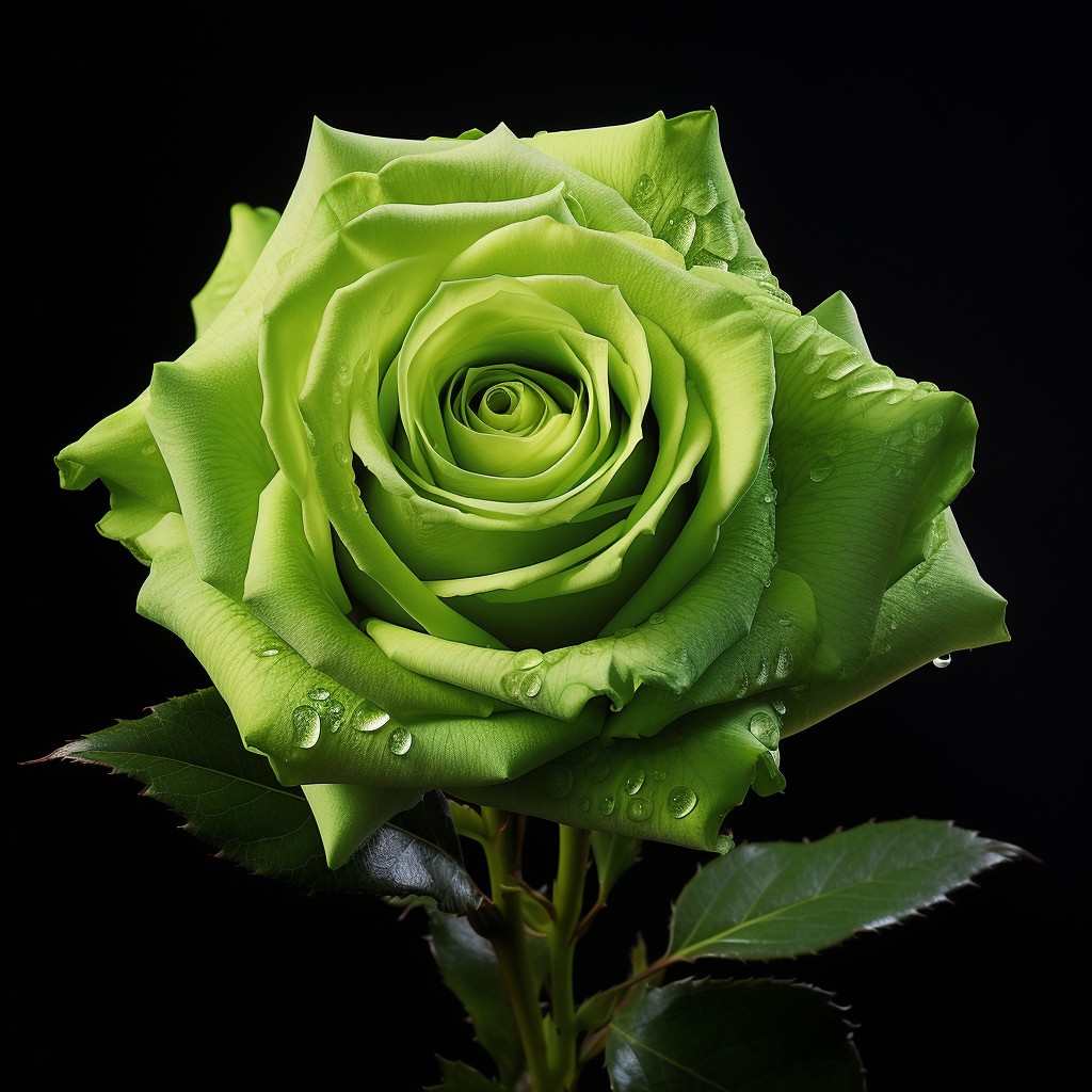 Green Romantica- Rare Rose
