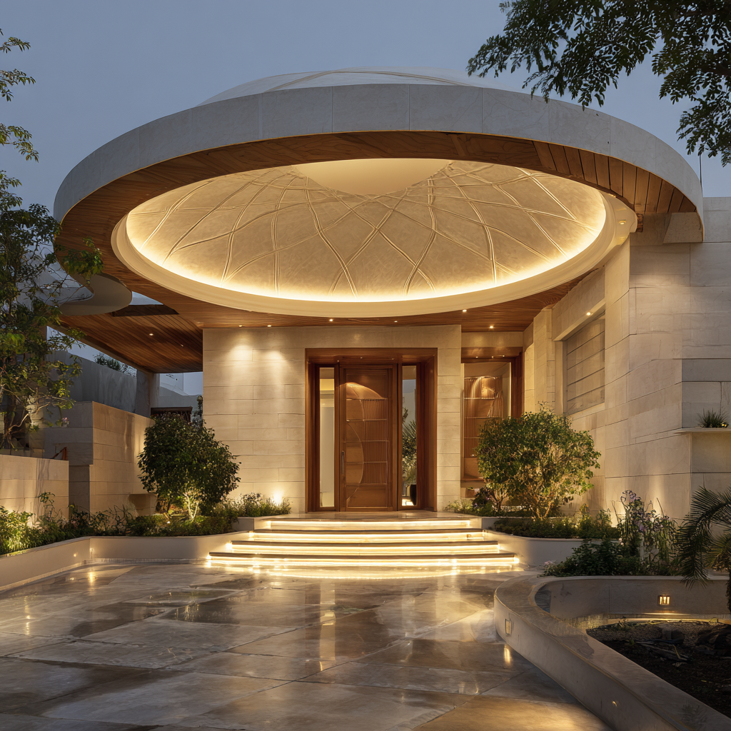 Round Porch Ceiling Design