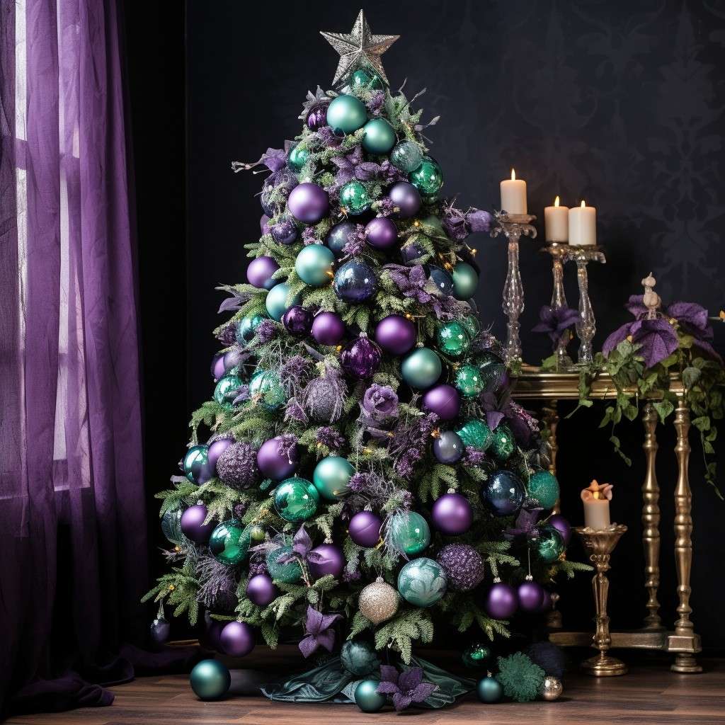 Royal Allure Christmas Tree Theme Decorations