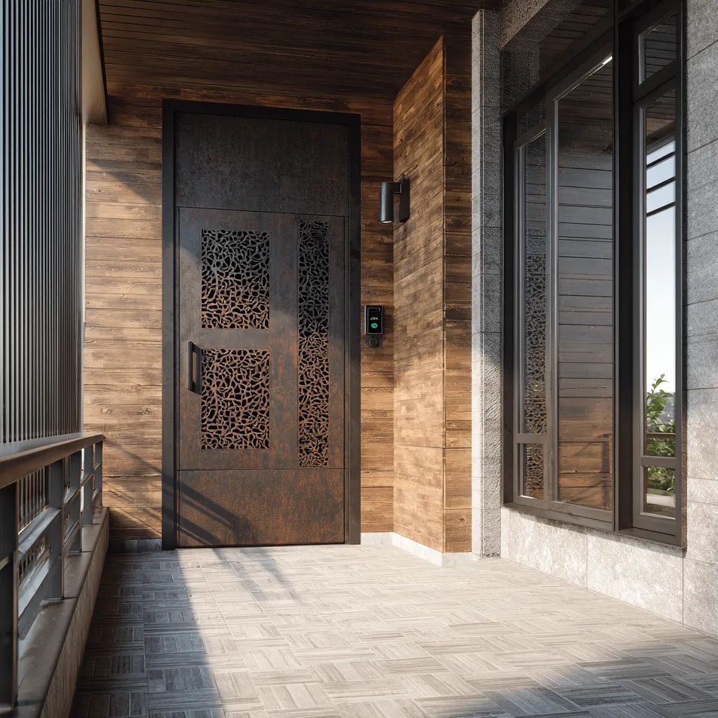 Security Steel Door Safety Steel Door Design