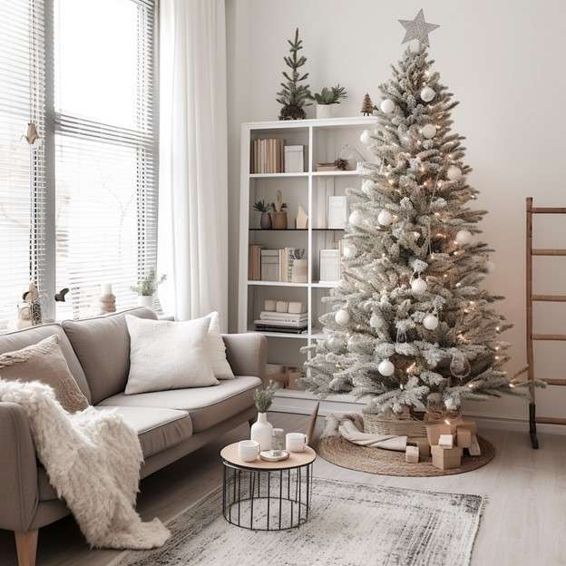 Scandinavian Simple Christmas Tree Decorations