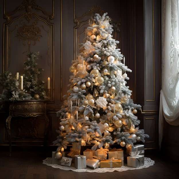 silver-and-gold-christmas-tree-decor-ideas