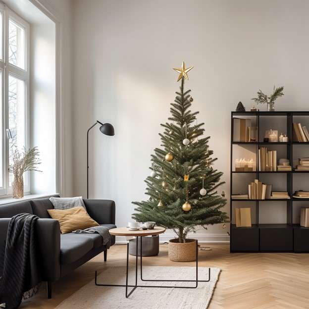 Simple and Minimal Christmas Tree Decoration Ideas