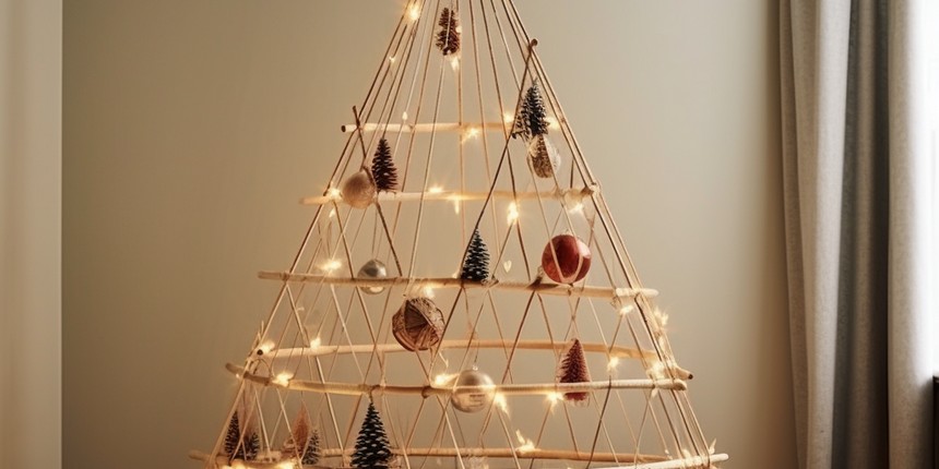 Simple Xmas Tree String Tree make a christmas tree