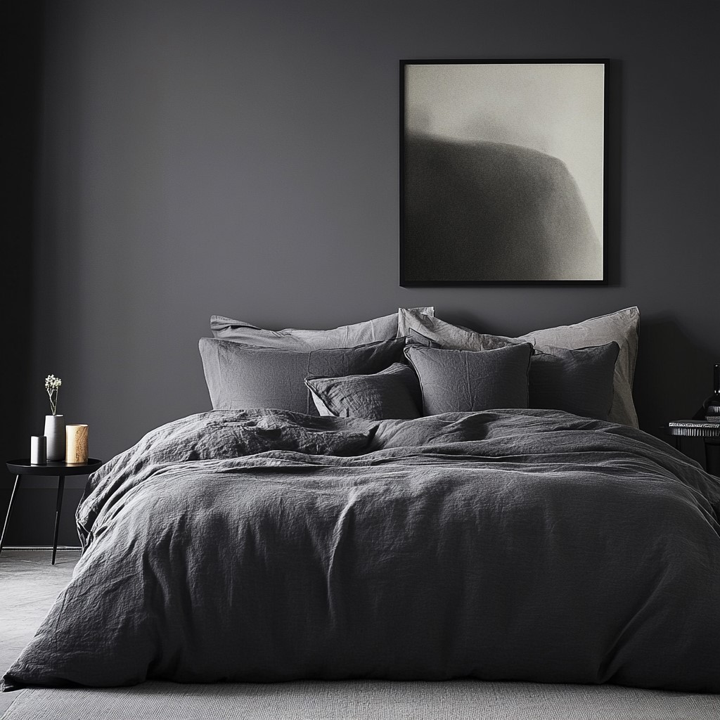 Paint Shades for Bedroom: Smoky Grey