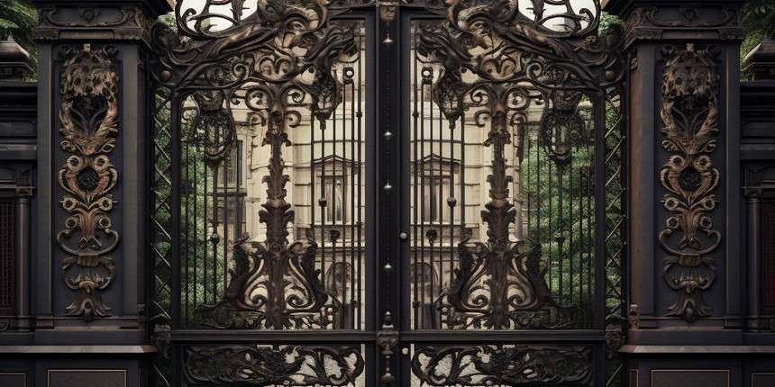 Vintage Style Main Gate Design