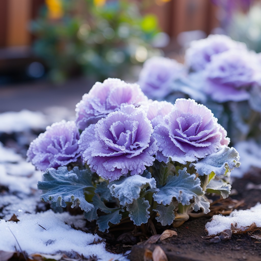 Ornamental Kale- Winter Flowering Plants