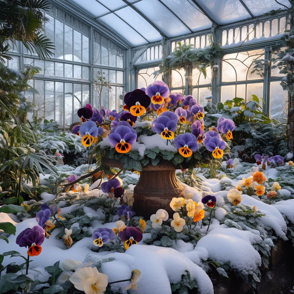 Pansies and Violas- Winter Flowers Name
