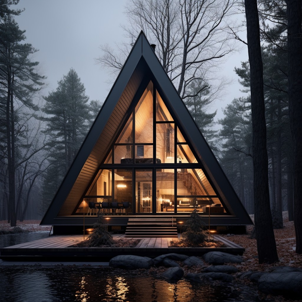 A-Frame Structure - Little House Designs