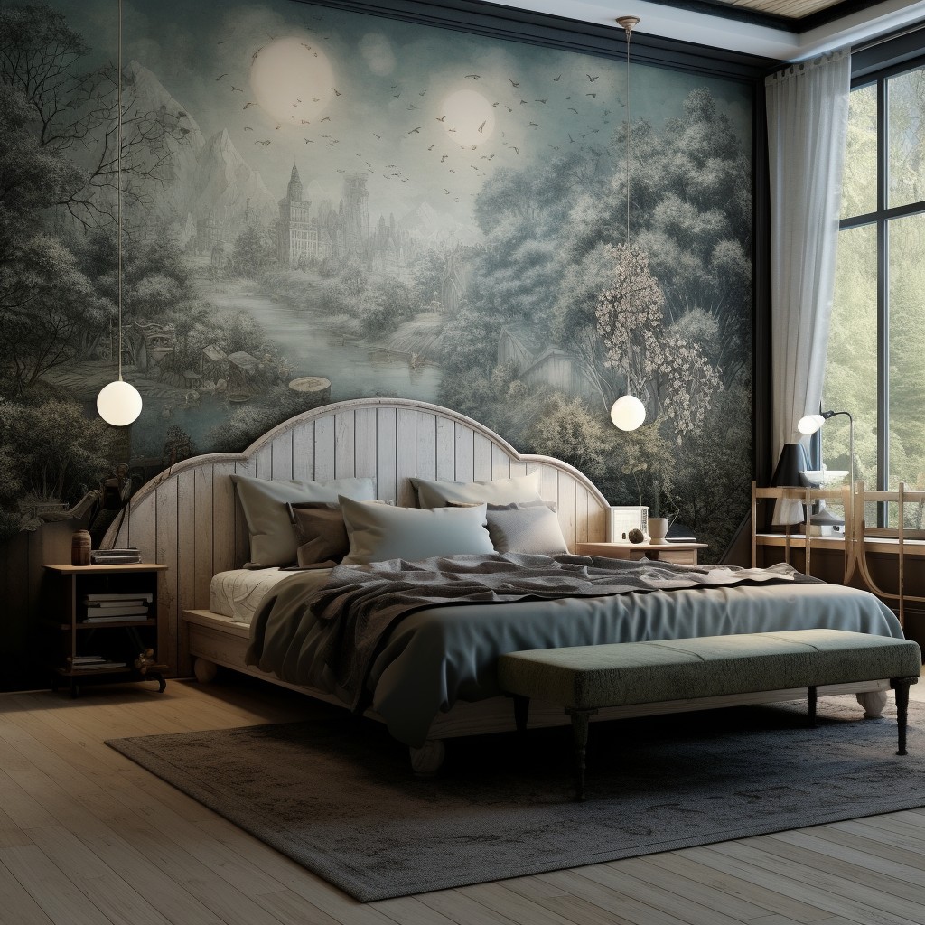 A Visually Striking Scenic Landscape - Romantic Ideas For Room Decoration