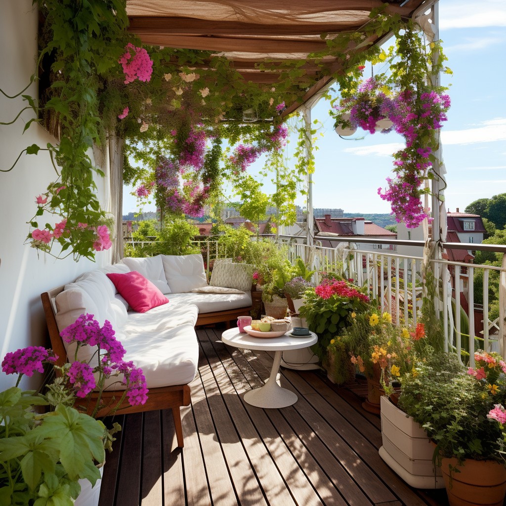 Add a Pergola Style Permanent Cover - Ideas for Balcony Shade