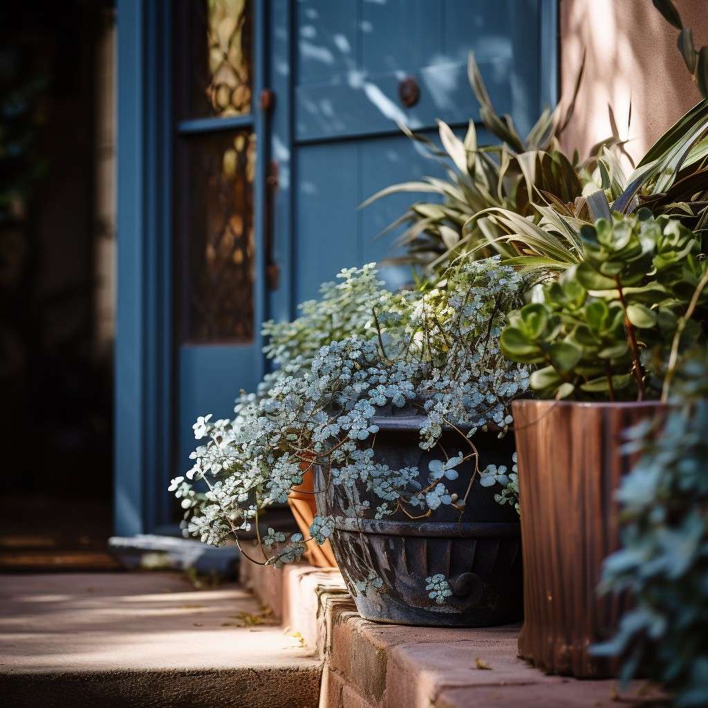 Astile Bushes- Modern Front Door Plants