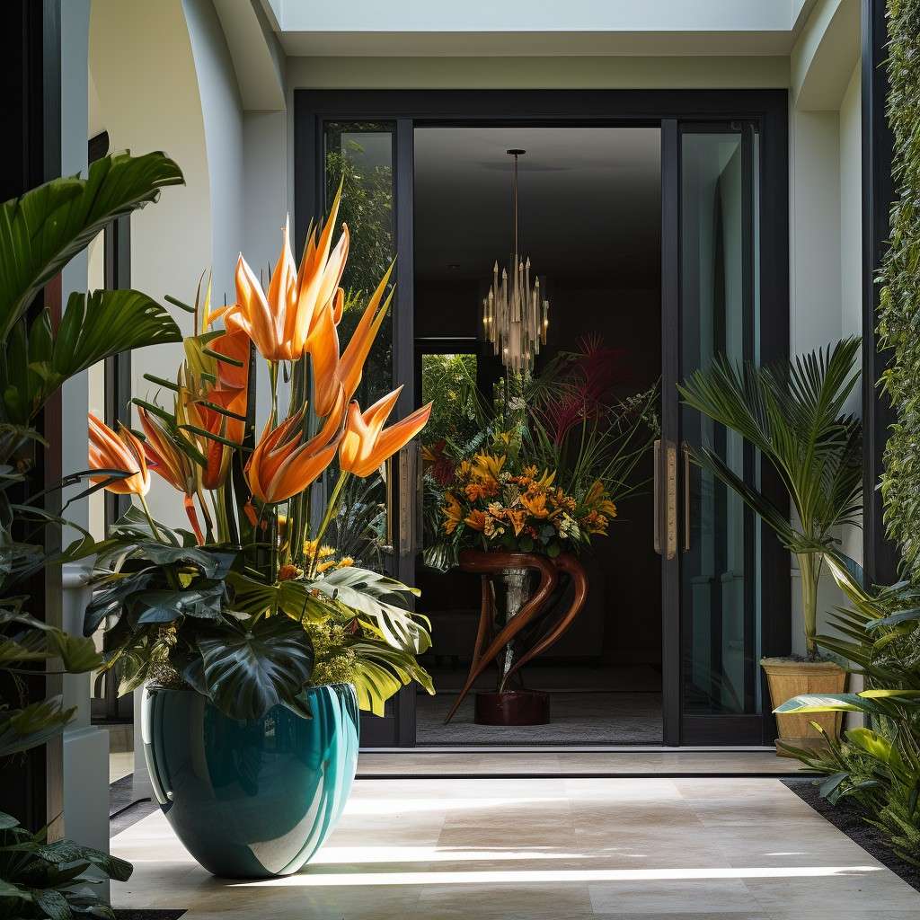 Bird of Paradise- Outdoor Plants for Home Entrance