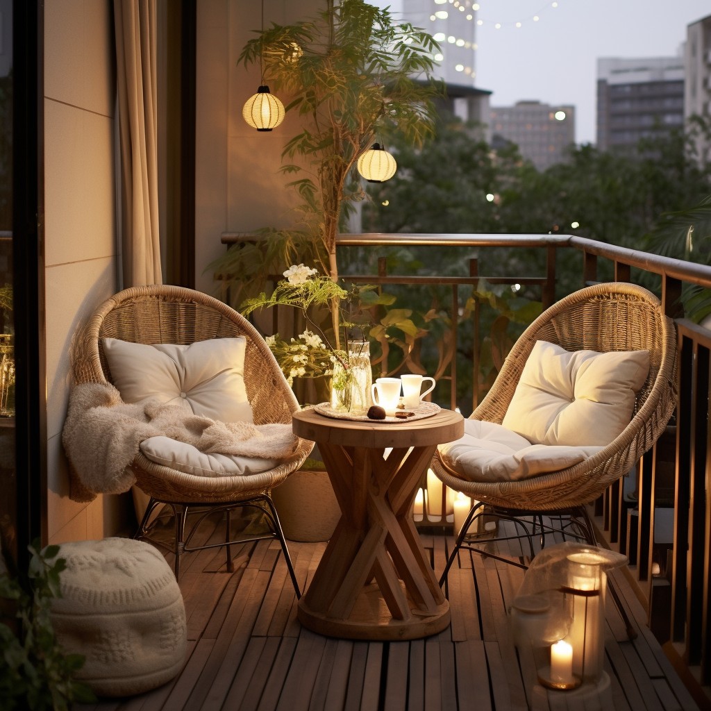 Cafe Feels - Cozy Balcony Decorating Ideas
