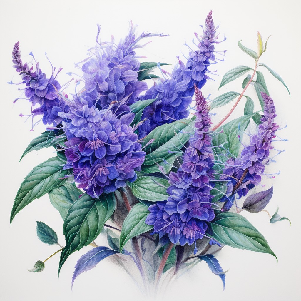 Caryopteris - Garden Bush Plants