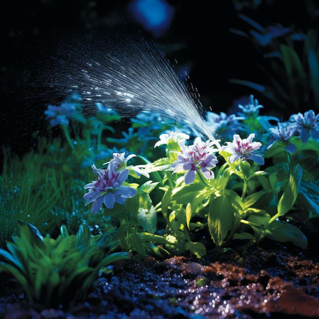 Cautions for Watering Plants at Night