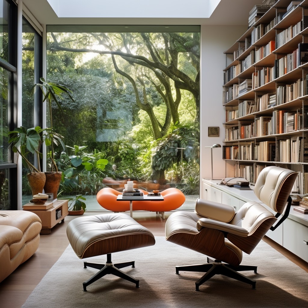 Charles and Ray Eames Eames Lounge Chair- Different Kinds of Chairs