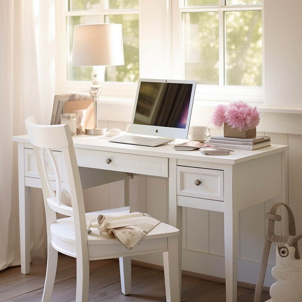 Choose the Right Desk Space and Design - Modern Teenage Girl Bedroom Ideas