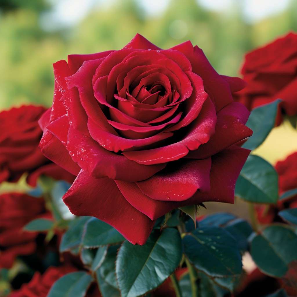 Chrysler Imperial - Types Of Red Roses