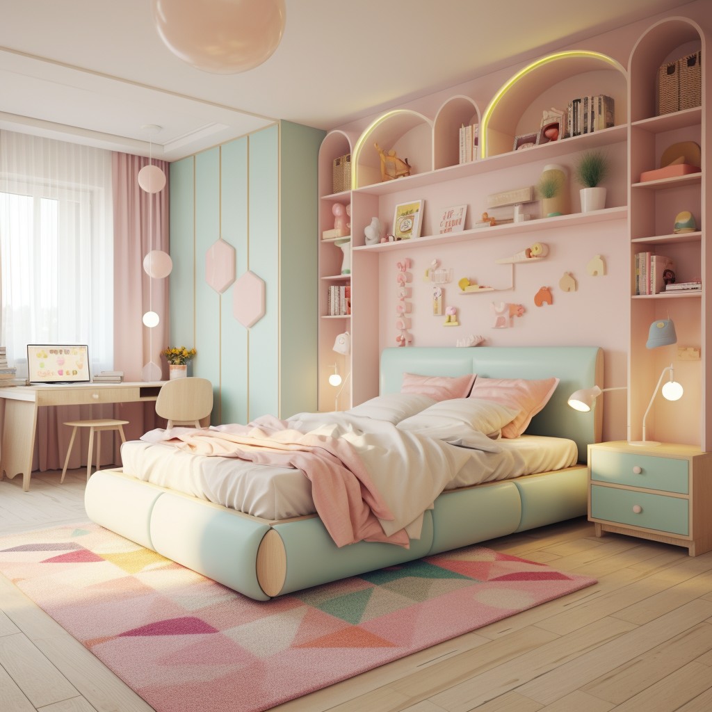 Combine the Shades of Pink and Lilac - Teenage Girl Bedroom Decoration