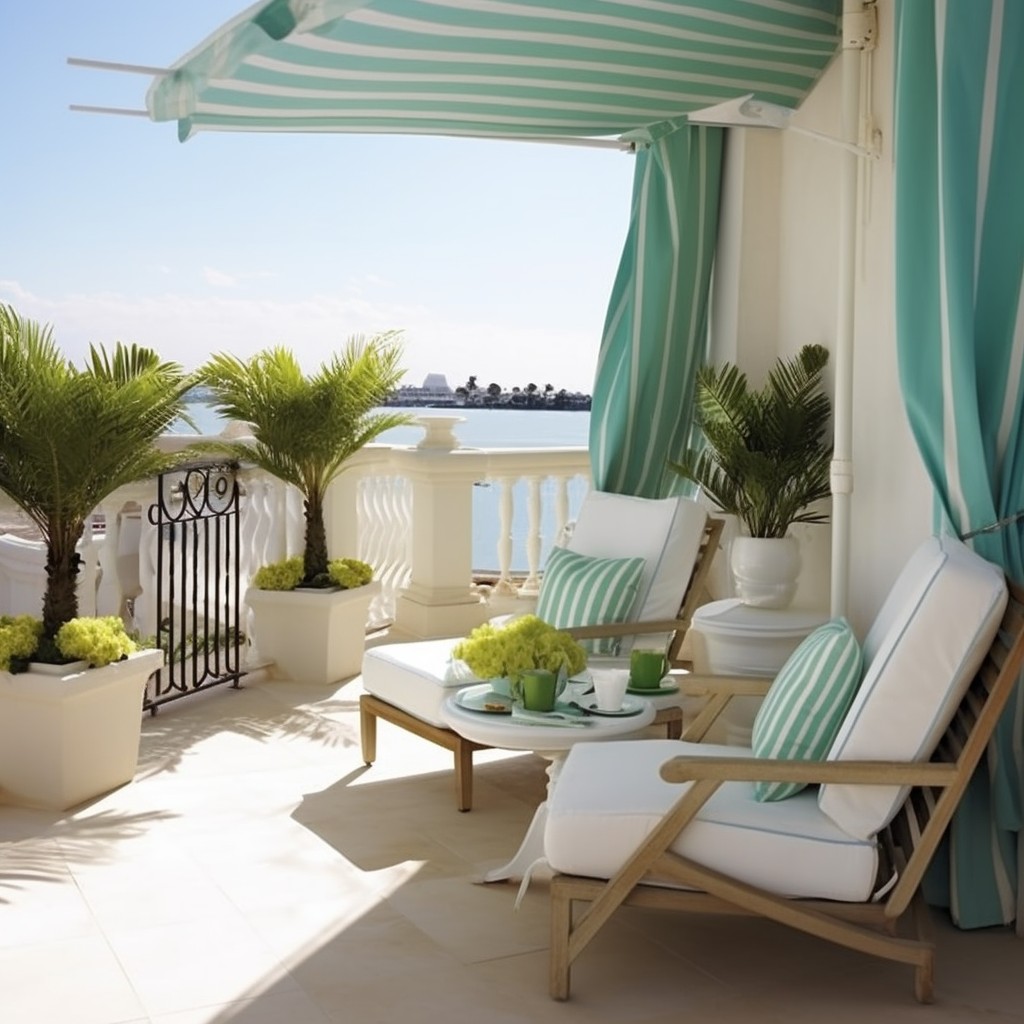 Create a Sunshade - DIY Balcony Decor Ideas