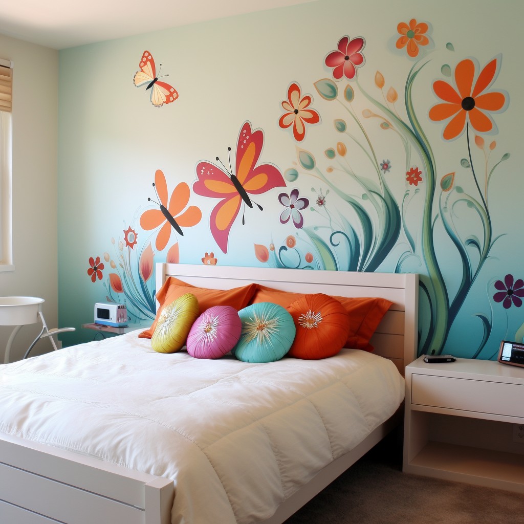 Customise Walls with Adhesive Decals - Teenage Girl Bedroom Decoration Ideas