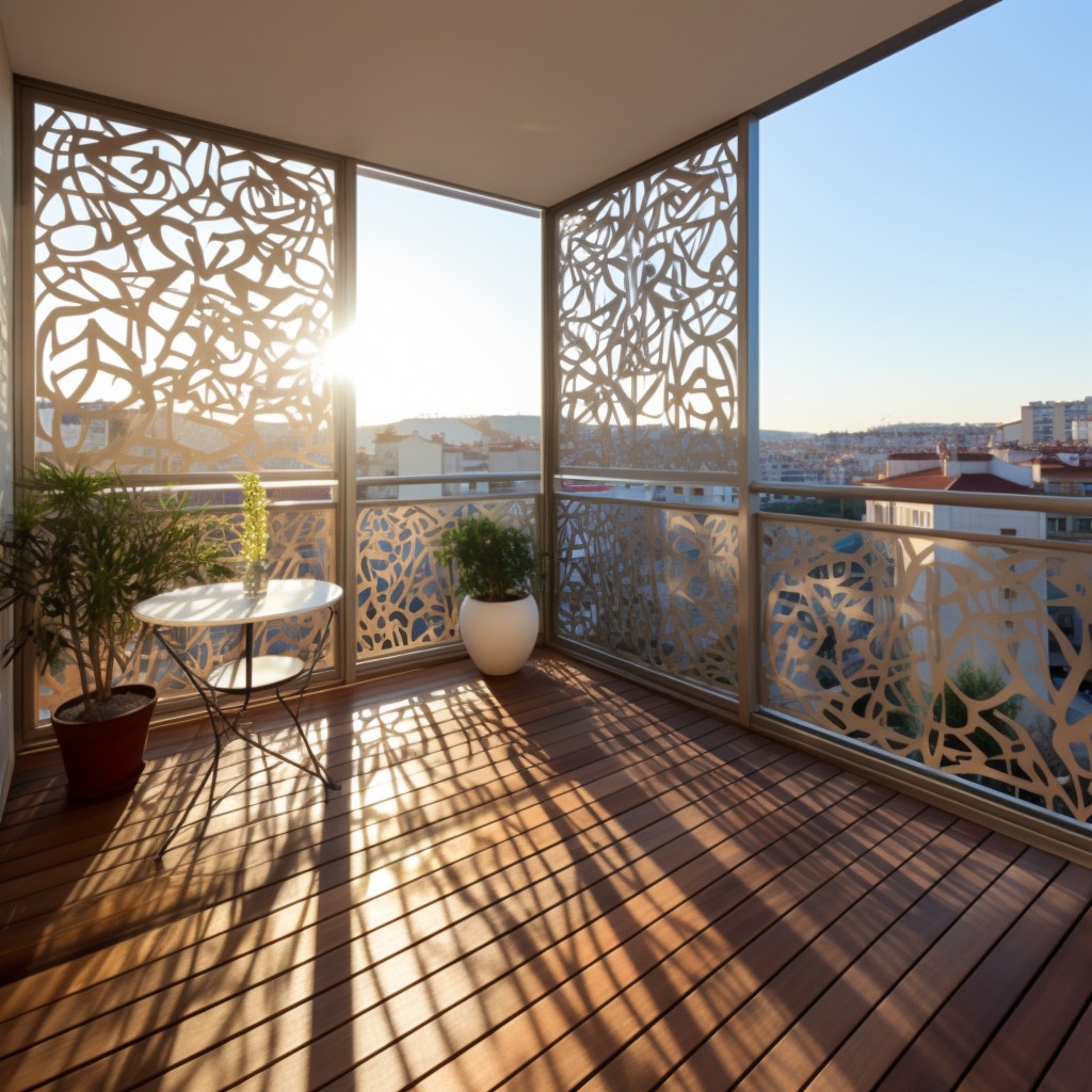 Embellish Metal Grills - Apartment Balcony Balcony Shade Ideas