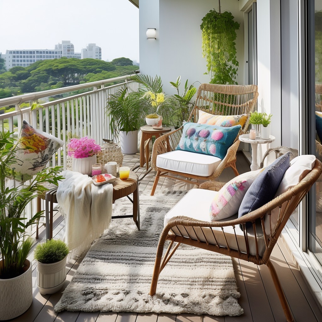 Entertaining Haven - Simple Balcony Decoration Ideas