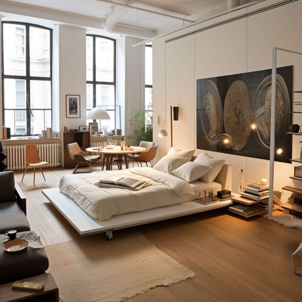 Float Your Furniture - Studio Room Interior Design