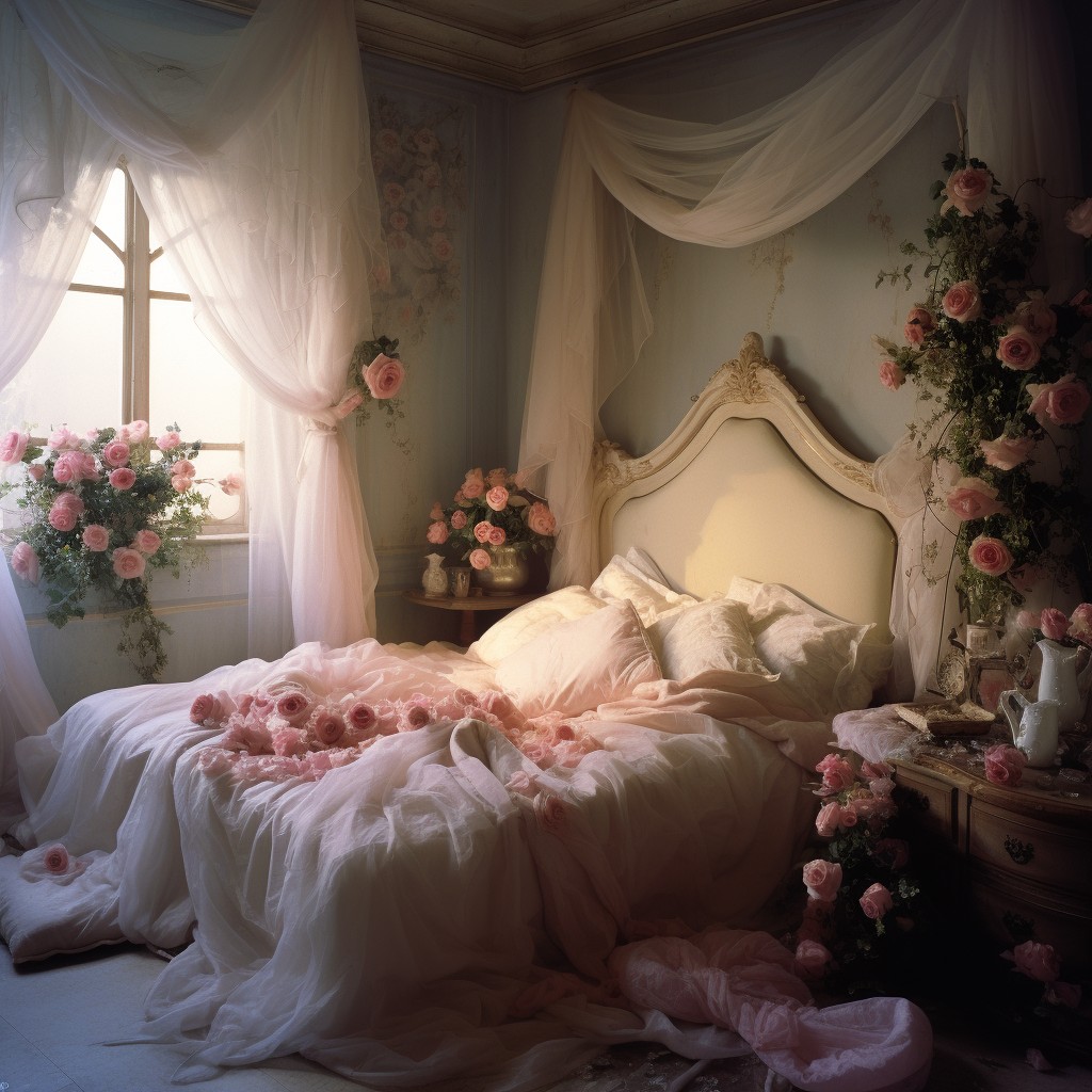 Flowers - Romantic Bedroom Ideas