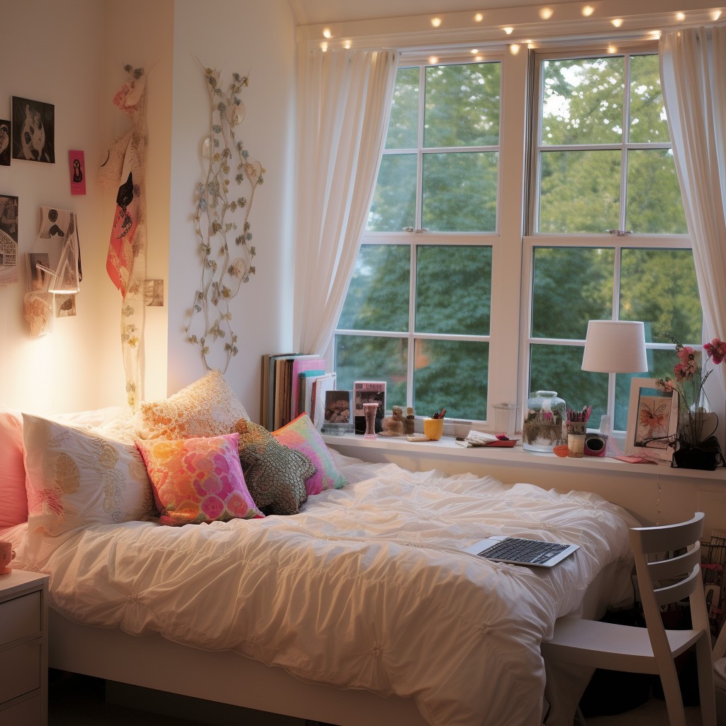 Go for Creative Window Arrangements - Teenage Girl Bedroom Ideas