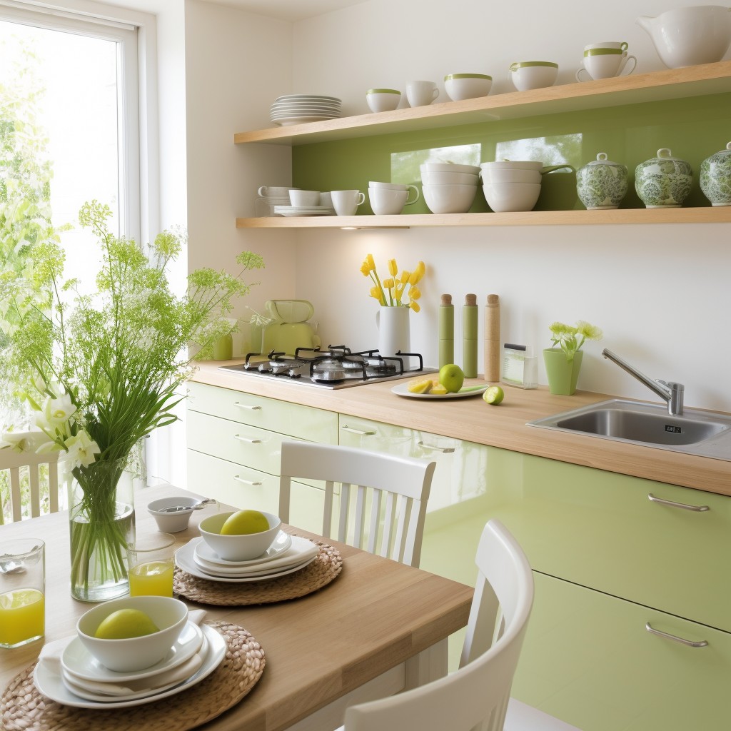 Green Kitchen Color Ideas - Breathe Into Life