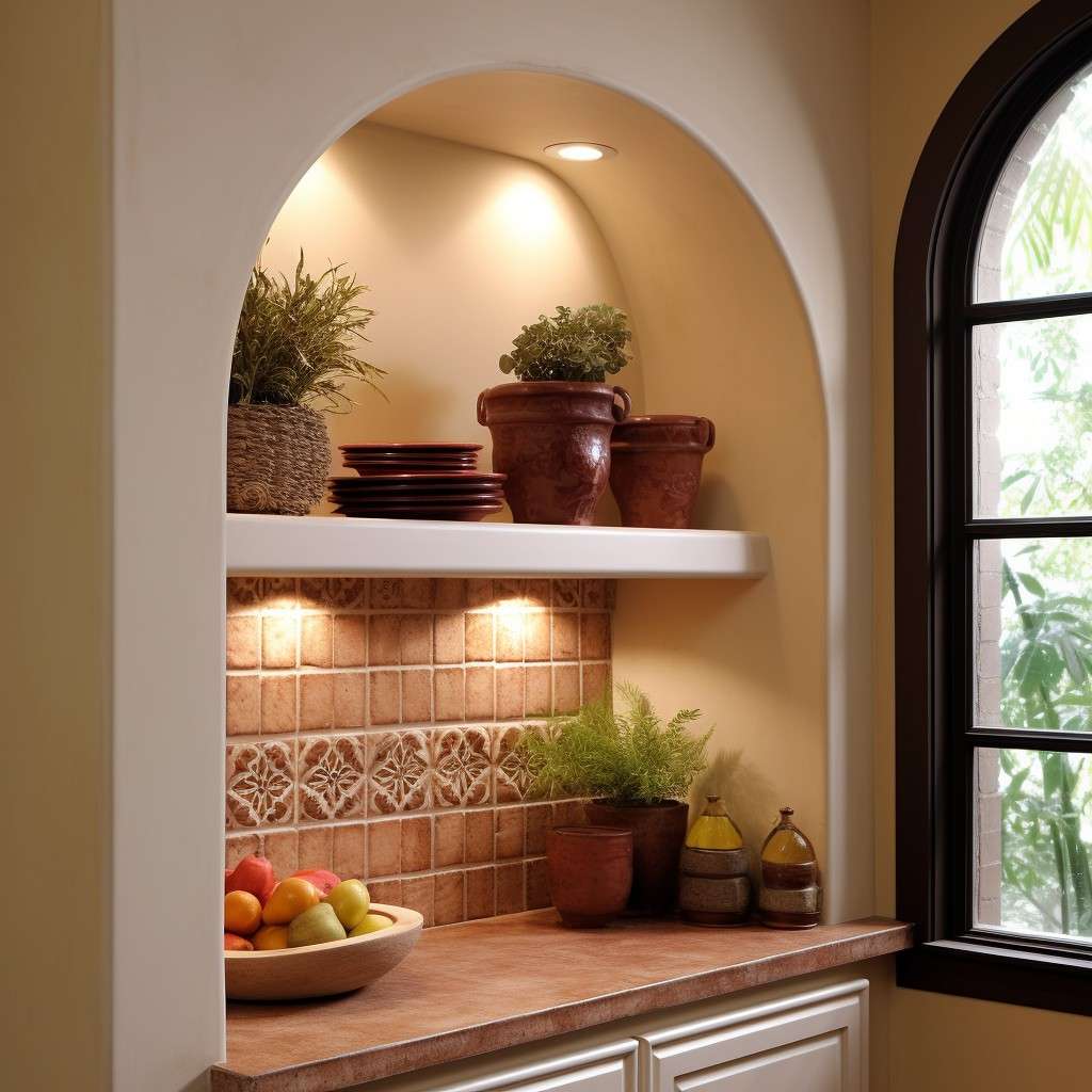 Have an Innovative Wall Niche - Ideas for Decorating Your Kitchen