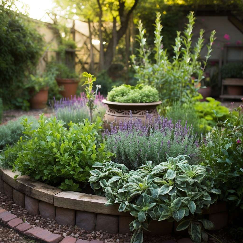 Herb Parterre - Best Plants for Home Garden