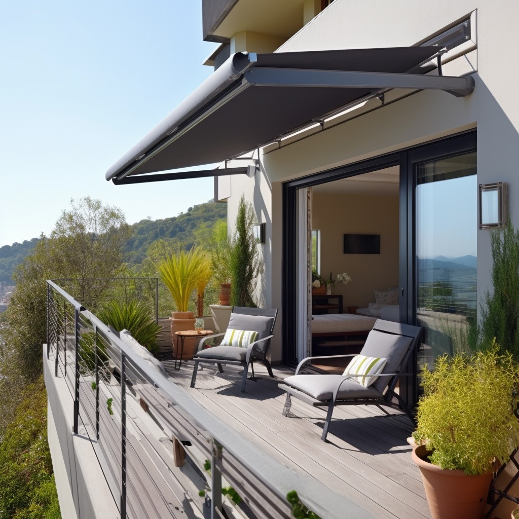 Retractable Awnings - Balcony Shade Design