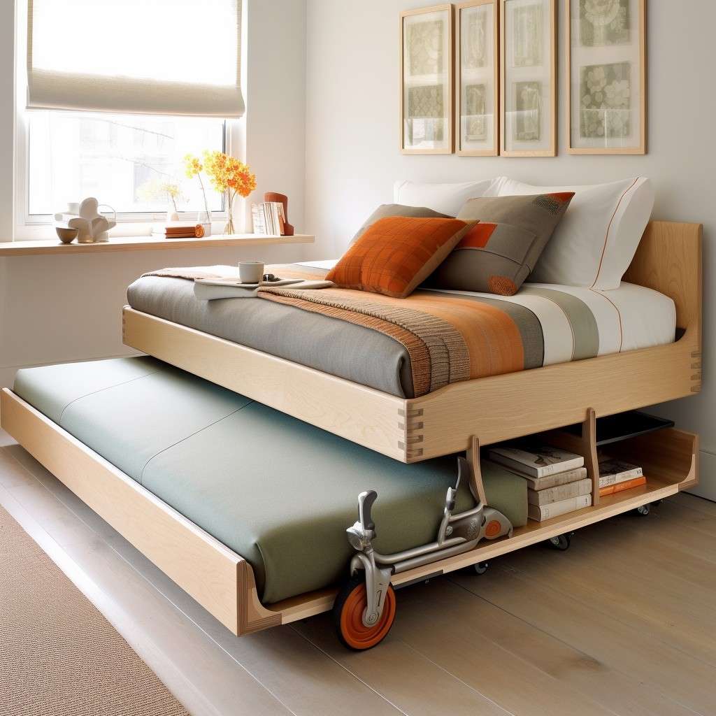 Innovative Trundle Bed - Studio Flat Design