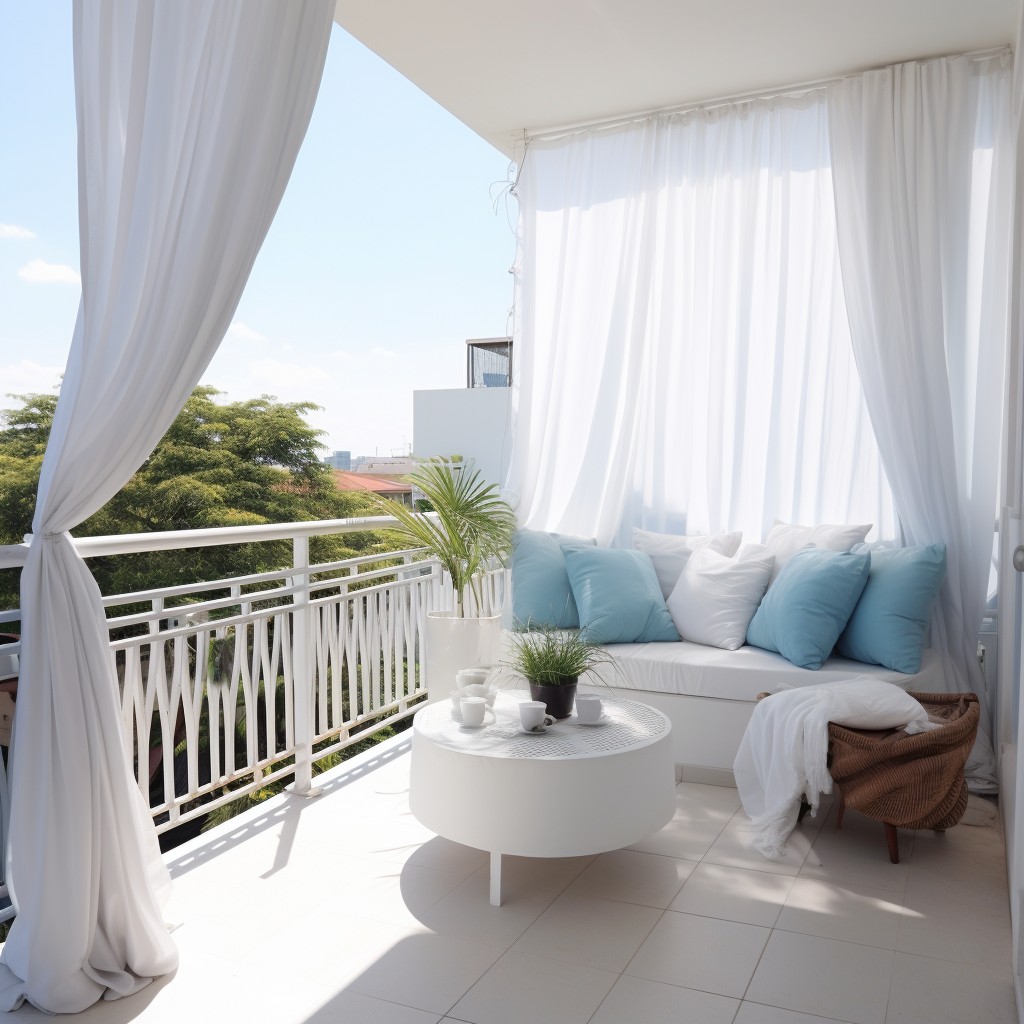 Introduce Breezy Curtains - Balcony Enclosure Ideas
