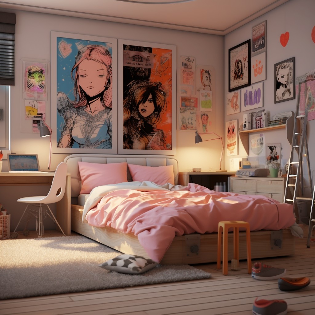 Keep the Theme Motivational - Bedroom Designs for Teenage Girls